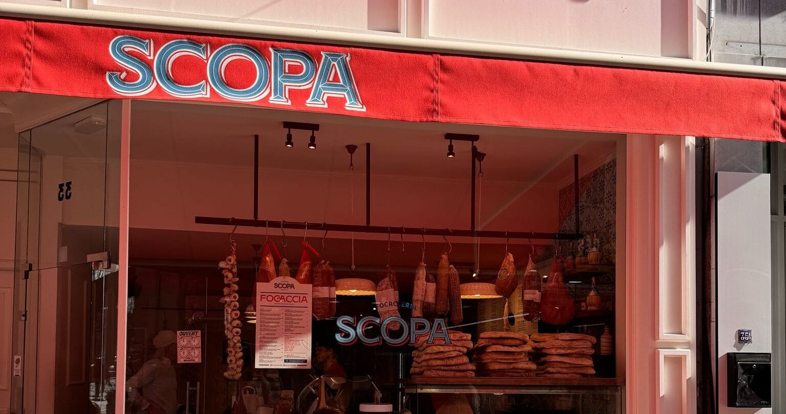 Focacceria Scopa — réalisation Damax-Concept à Liège